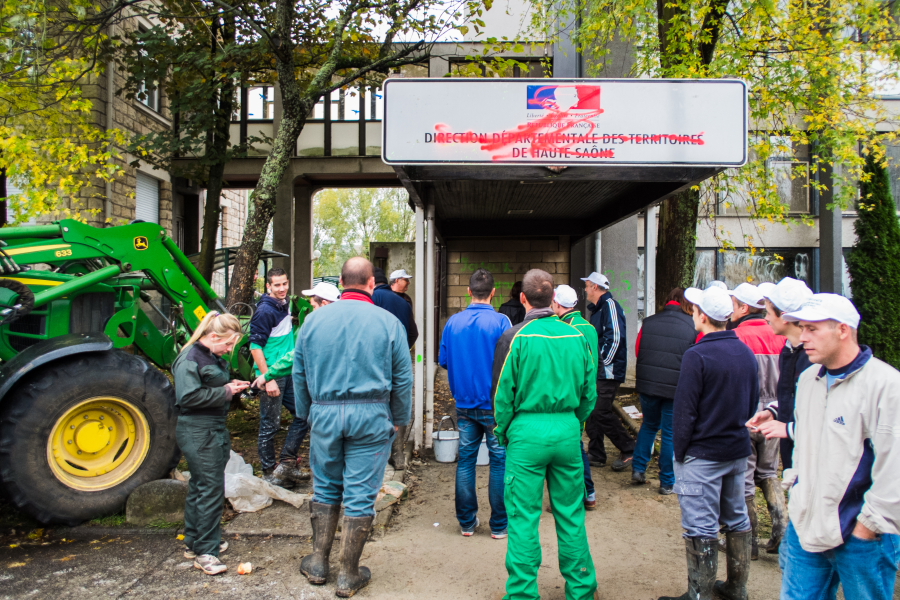 2014 11 05 Manif Agris Vesoul  DSCF3307